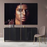 King of Pop Michael Jackson Art Canvas Mj Dance Moves Wall Art Print Poster Framed Canvas - Image 2