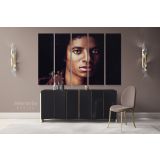 King of Pop Michael Jackson Art Canvas Mj Dance Moves Wall Art Print Poster Framed Canvas - Image 5