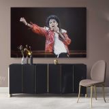 Michael Jackson King of Pop Singers Canvas Mj Dance Moves Print Personalised Poster Framed Canvas