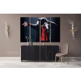 Pop Singer Michael Jackson Canvas Mj Dance Personalised Moves Print Poster Framed Canvas - Image 4