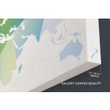 Abstract Large World Map wall art Bright Different Colors Wall Art Modern wall art Canvas Wall Art - Image 6