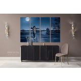 Michael Jackson Pop Singer Moon Walk Canvas Mj Dance Moves Personalised Print Poster Framed Canvas - Image 4