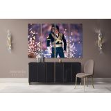 Michael Jackson on Stage Pop Singer Moon Walk Personalised Canvas Dance Moves Print Poster Frame - Image 4