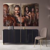 Spartacus Canvas Movie Wall Arts Framed Printed Poster Kids Gaming Zone -, Kids Room Canvas Wall Art - Image 2