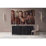 Spartacus Canvas Movie Wall Arts Framed Printed Poster Kids Gaming Zone -, Kids Room Canvas Wall Art - Image 5