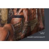 Spartacus Canvas Movie Wall Arts Framed Printed Poster Kids Gaming Zone -, Kids Room Canvas Wall Art - Image 6