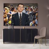 Wolf of the Street Leonardo Dicaprio Movie Canvas Wall Art