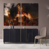 Spartan Movie Art, Rolled Canvas Wall Art - Image 2