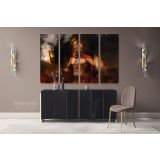 Spartan Movie Art, Rolled Canvas Wall Art - Image 4