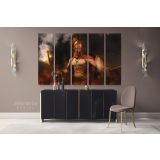 Spartan Movie Art, Rolled Canvas Wall Art - Image 5