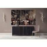 Spartan Warrior Battle Canvas Wall Art - Image 5