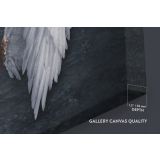 Banksy Style White Angel Wings Banksy Reproduction Wall Canvas Wall Art - Image 6