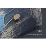 Banksy Style Graffiti The Girl with The Pierced Eardrum Canvas Wall Art - Image 6