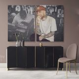 Mac Miller Poster American Rapper Canvas Wall Art - Image 2