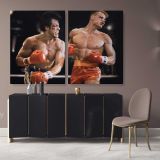 Rocky Balboa Art Canvas Rocky IV Balboa Best Boxing Movie Art Canvas Wall Art - Image 2