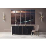 Star Wars Millennium Falcon Spaceship Canvas Wall Art - Image 5