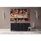The Last Supper Paintings 8 Hand Painted by Famous Painters Artists Version by Canvas Wall Art - Image 3