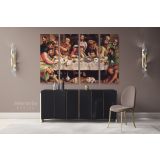 The Last Supper Paintings 8 Hand Painted by Famous Painters Artists Version by Canvas Wall Art - Image 4