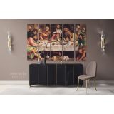 The Last Supper Paintings 8 Hand Painted by Famous Painters Artists Version by Canvas Wall Art - Image 5