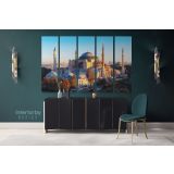 Mosque Canvas Hagia Sophia in Istanbul, Turkey Wall Canvas Wall Art - Image 5