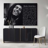 Bob Marley Positive Quotes Art Canvas Bob Marley Art Canvas Wall Art