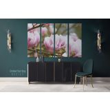Pink Magnolia Flower wall art Floral Wall Art Magnolia Flower Canvas Wall Art - Image 4