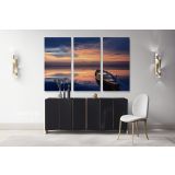 Boat Scenery wall art on Canvas Wall Art - Image 3