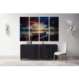 Boat Scenery wall art on Canvas Wall Art - Image 4