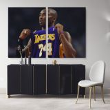 kobe bryant wall art or mamba mentality wall art basketball player sports hangings Canvas Wall Art - Image 2