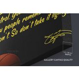 Basketball Player Kobe Bryant Motivational Quotes Canvas Wall Art - Image 6