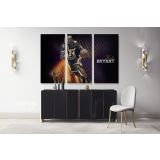 Mamba Mentality Kobe Bryant Basketball Player Canvas Wall Art - Image 3