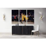 Kobe Bryant Basketball Player Last Game Mamba Mentality Canvas Wall Art - Image 3