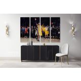 Kobe Bryant Basketball Player Last Game Mamba Mentality Canvas Wall Art - Image 4