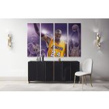 Kobe Bryant Basketball Player Mamba Mentality Last Game Motivational Quotes Canvas Wall Art - Image 4