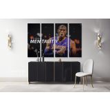 Mamba Mentality Kobe Bryant Last Game Basketball Player Motivational Quotes Canvas Wall Art - Image 4