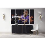 Mamba Mentality Kobe Bryant Last Game Basketball Player Motivational Quotes Canvas Wall Art - Image 5
