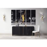 Last Game Kobe Bryant Basketball Player Mamba Mentality Canvas Wall Art - Image 5