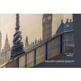 Landscape London City Big Ben Clock Tower Canvas Wall Art - Image 6