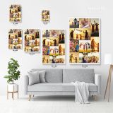 Personalised Collage Canvas Different Sizes Custom Photo Canvas Montage Framed Print Poster - Image 7