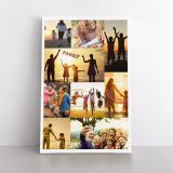 Personalised Collage Canvas Different Sizes Custom Photo Canvas Montage Framed Print Poster - Image 2