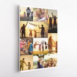 Personalised Collage Canvas Different Sizes Custom Photo Canvas Montage Framed Print Poster - Image 3