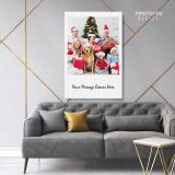 Personalised Canvas Gift for Christmas Custom Canvas Photo with your message For Christmas Gift - Image 7