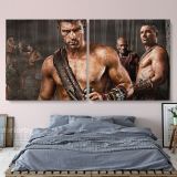 Panoramic Canvas Spartacus Movie Wall Arts Framed Print Poster Kids Gaming Zone - Image 2