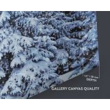 Panoramic Winter Vintage Christmas Village Snow Scene canvas wall art - Image 6