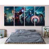 Marvel Avengers Superhero Canvas Childrens Bedroom Canvas - Image 4