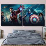 Marvel Avengers Superhero Canvas Childrens Bedroom Canvas - Image 2