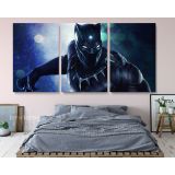 Chadwick Boseman Black Panther Gamer Print Poster Canvas - Image 3