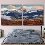 Panoramic Rocky Mountain National Park in Colorado South Summit Canvas - Image 2