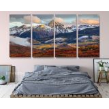 Panoramic Rocky Mountain National Park in Colorado South Summit Canvas - Image 4