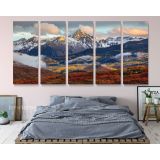 Panoramic Rocky Mountain National Park in Colorado South Summit Canvas - Image 5